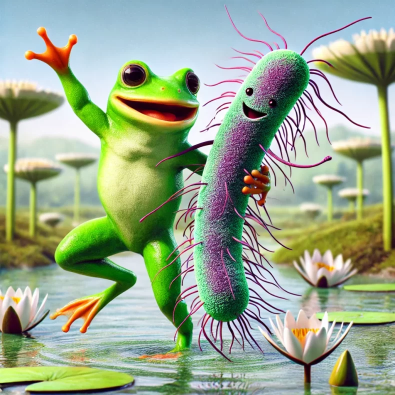 Frogs are cute and useful: Let’s save them.