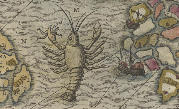 From a map by Olaus Magnus (1539).